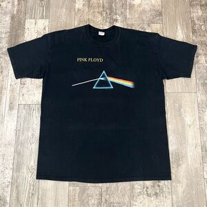 PINK FLOYD Anvil Vintage 1998 Dark Side of the Moon Double-Side T-Shirt Mens 3XL